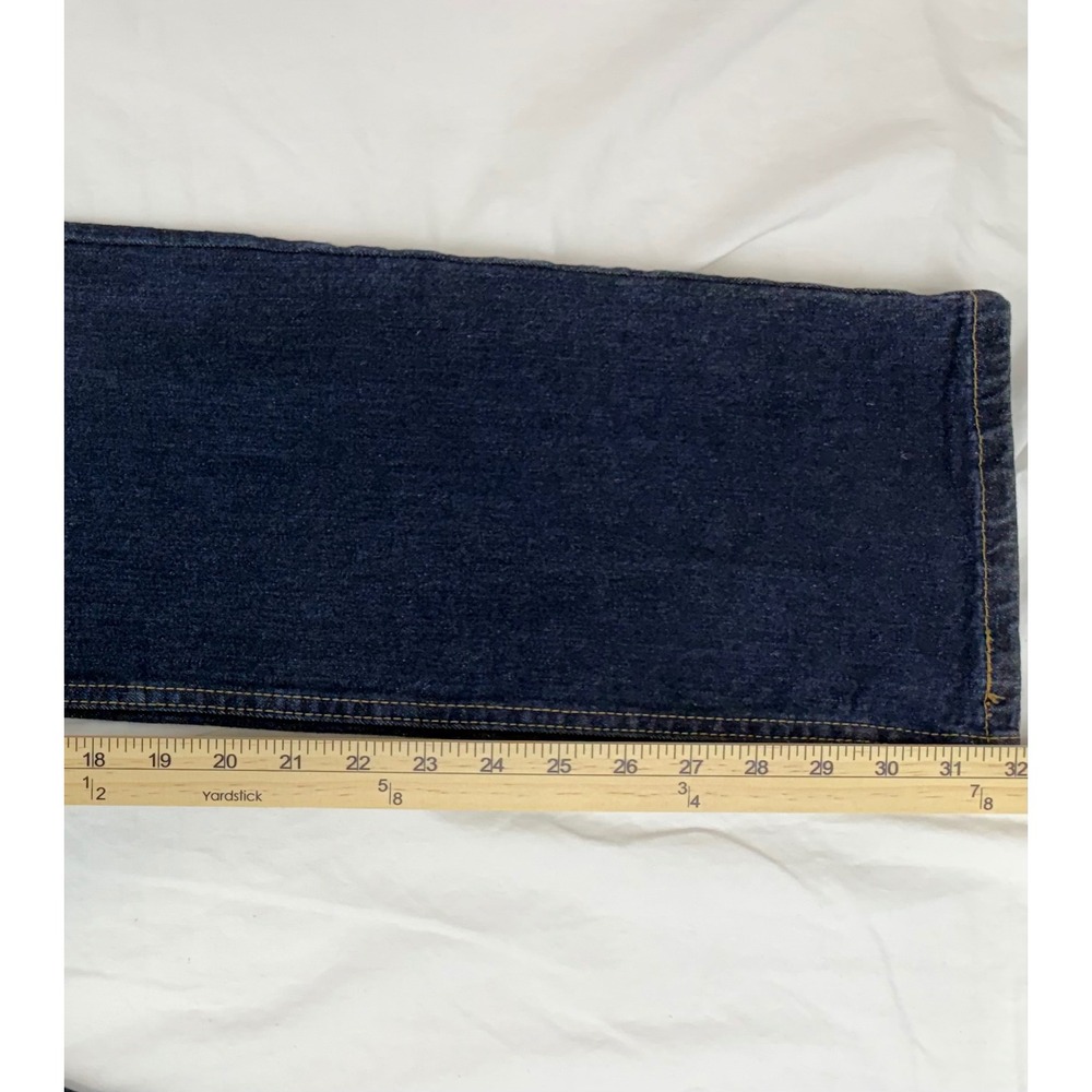 Levi's 514 Men's Jeans 36x32 Straight Fit Dark Wash Stretch Denim - Picture 11 of 11
